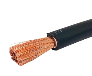 Boqiang YH/H01N2 Flexible Industrial Rubber Insulated Welding Machine Cable Copper Conductor 1/0 2/0 3/0 AWG Low Voltage