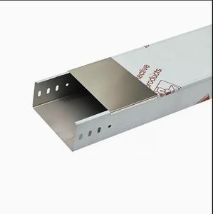 JS Industrial Construction Perforated Stainless Steel Cable Tray Customized Color Hot-dip Galvanized ISO9001 Certified