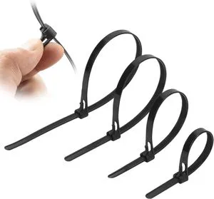 Adjustable Reusable Nylon Cable Ties Releasable Zip Tie Strap for Wire Wraps Adjustable Reusable Cable Ties