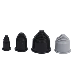 Low MOQ Corrugated Pipe Plug Header Plastic Conduit End Cap Rubber Plug for Pipe