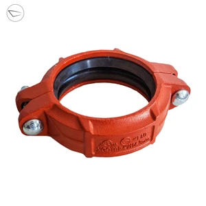 Ductile Iron Rigid/Flexible Coupling Pipe Joint Fittings Manufacturer's Painting Surface Treatment
