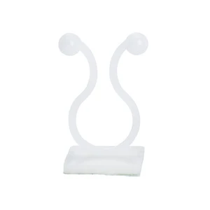 Self-Adhesive Cable Tie Mount Saddle Type Nylon 66 Screw Hole Wire Saddle Base 94V-2 UL