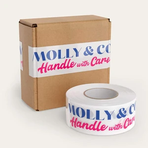 Waterproof Adhesive Sticky Custom Printing Shipping Tap Transparent Logo Box Sealing Custom Packing Tape