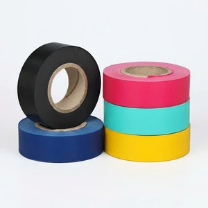 Waterproof Flame-Retardant High-Temperature Resistant Rubber Adhesive PVC Electrical Insulation Tape Multi-Color
