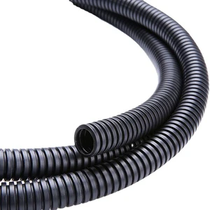PE Plastic Cable protection Flexible Conduits Plastic Pipes and Tubes