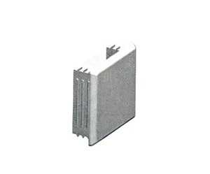 C-shaped Carbon Steel Galvanized End Cap for Wire Mesh Cable Tray Sealing