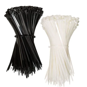 Strong XINJUHUI Self-Locking Heavy Duty Nylon PA 66 Cable Tie 2.5mm X 100mm CE & RoHS Certified -40F to 185F High Quality