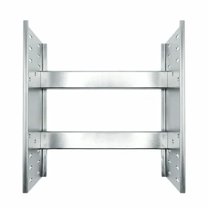 Heavy Duty Perforated Ladder Type Cable Tray High Load for Industrial Building Support