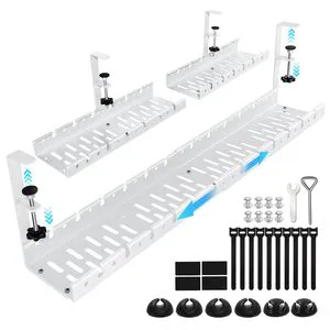 304 Stainless Steel Cable Tray 300mmX100mmX1.5mm 200kg/m Load Capacity Heavy-Duty for Power Cables