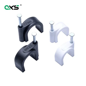 Plastic Flat Cable Clips Wire Clips Manufacturer Supply High Quality Adhesive Push Mount Durable Cable Ties Wiring Accessories