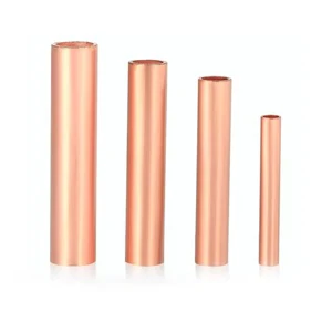 ZhiLi National Standard A-Level Red Copper Integrated Die-Casting Direct Joint Connection Tube GT-10 Purple Small Cable Conduit
