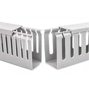 Factory Direct Customize Low Price Waterproof Wiring Plastic Cable Trunking Insulated Cable Duct