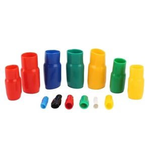 Vinyl Wire End Caps-Plastic Material 12V Rated for Automotive & Industrial Use