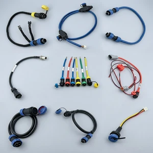 SP11 SP13 SP17 SP21 SP29 SD13 SD16 SD20 SD28 2Pin - 26Pin IP68 Waterproof Connector Custom Cable For Industrial Outdoor Use