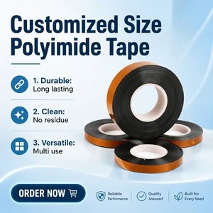 Polyimide Insulating Tape for Electronic Assembly Using Electrical Insulation Polyimide Tape for High Heat Use