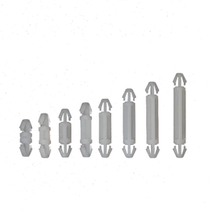Electronic Plastic Hardware Tools Nylon Fasteners PCB Plastic Double-ended Isolation Columns Circuit Board Brackets G217-03