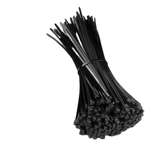 100PCS Nylon Cable Ties Self-Locking Zip Ties Width 3.2-4.2mm Heavy Duty Nylon 66 Wire Ties for Industrial Cable Management