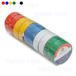 Flexible PVC Electric Insulating Tape for Indoor Outdoor Wire Connection Protection