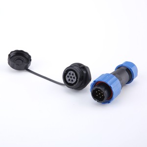 Electrical Cable Wire Connectors 7 Pin Plug Socket Male Female Cable Waterproof Adapt SP16 Aviation Insulation Strip Connector