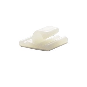 3.5mm Diameter Adhesive Cable Clips Cord Organizer Factory Supply Black White Transparent Wire Cord Clamp Holder