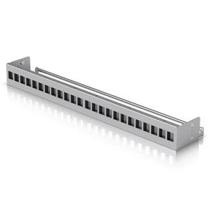 Ubiquiti UACC-Rack-Panel-Patch-Blank-24 Patch Panel, 1U, 24 Ports