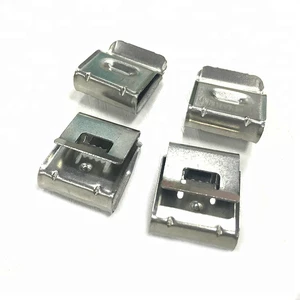 CE and ISO Certified Cable Clips Stainless Steel Solar Cable Clips for Two Wires