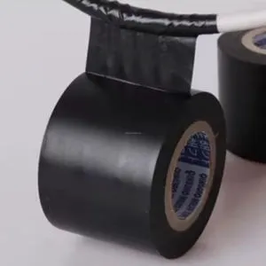 0.15mm Thick Black Industrial Electrical Tape, Oil-Resistant & Acid-Resistant, Bulk Wholesale For Construction