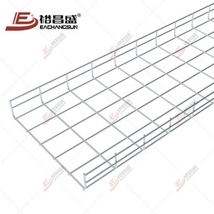 Customized Outdoor Rustproof Stainless Steel Superior Quality Powder Coated Wire Mesh Cable Tray