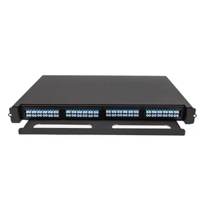 24/96 Core MPO Panel Optical Cable Terminal Box FTTH Network Distribution Box Fiber Optical Patch Panel