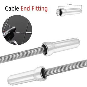 Bike Cable End Fitting Aluminum Alloy Cable End Caps Bicycle Brake Derailleur Shifter Caps Crimps Tips Cycling Parts