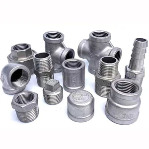 Threaded Pipe Fittings Plumbing Materials Industrial Equipment Accessories Malleable Casting Iron China Pipes and Fittings