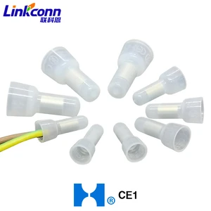 PA 66 Wire Cap Nylon Closed Terminal Crimping Cap Connector Terminal Block CE1 Closed-end Wire Connector Copper Conductor