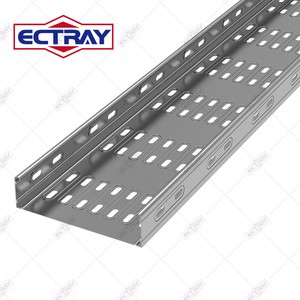 ECTRAY OEM ODM Heavy Duty Steel Cable Tray System Ladder Type Galvanized Wire Cable Tray