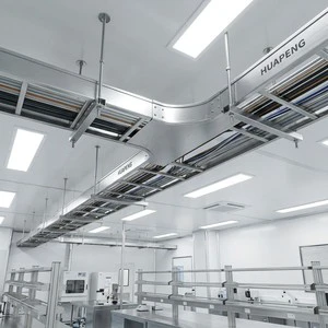 HUAPENG High-Quality Custom Length Cable Tray Indoor Cable Installation Stainless Steel Cable Trunking