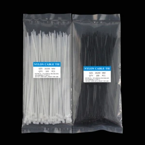 Nylon Cable Ties Manufacturers Hook and Loop Plastic Tie Zip Ties