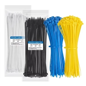 Heavy Duty PA66 UV Resistant Cable Ties 12 Inch Outdoor Waterproof Plastic Zip Ties Industrial Tie Wraps