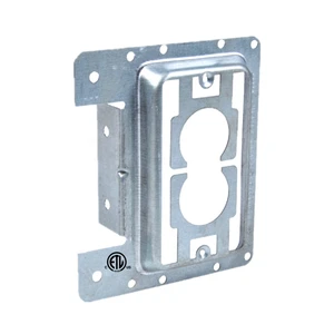1 Gang Galvanized Steel Low Voltage Mounting Brackets Drywall Outlet Cable Wall Plate Bracket New Construction