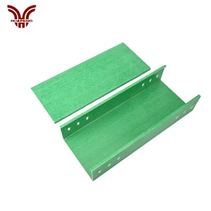 HUAPENG Premium Quality Fiberglass Cable Trunking Custom Length Cable Trunking