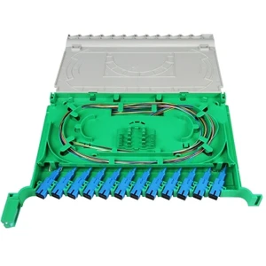 Easy Installation Maintenance 48/72 Ports Removable ODF Fiber Optic Patch Panel SC/LC Connectors Wall Mount for 4G 3G FTTH WiFi
