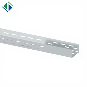Hot-Dip Galvanized Perforated Cable Tray for Pump Stations HVAC Rooms & Outdoor Pumps