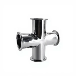 High Quality Forged Low Pressure Flexible Quick-Installation Four-Way Connector Equal Diameter Hexagon Head Pipe Fittings
