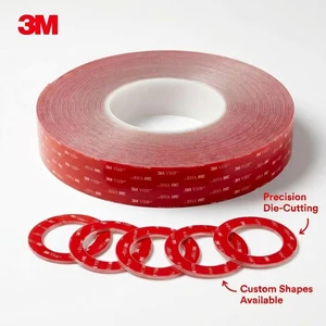 3M VHB 4910 Custom Die Cut Double Sided Tape Water Activated High Standard Rubber Ring Heat Resistant Acrylic Waterproof