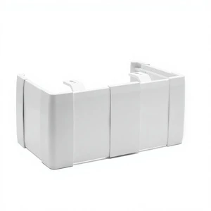 Roller Blind Universal Fascia Front Cover White Aluminium Components