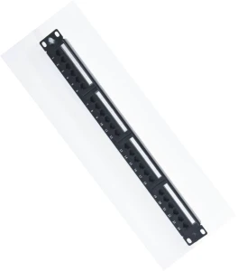 CAT6 UTP 24 Port RJ45 Patch Panel Dual IDC 19 Inch Rack Mount Professional 100% Pass Test Phosphor Bronze 20-Year Warranty