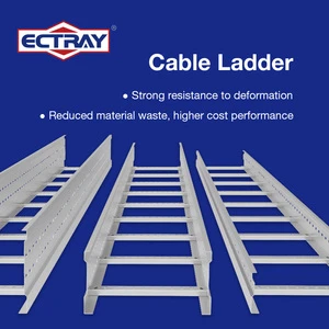 Hot Dipped Galvanized Steel Heavy Duty Industrial Anti-corrosion Long Life IEC Certified OEM ODM 200kg Load Capacity Cable Tray