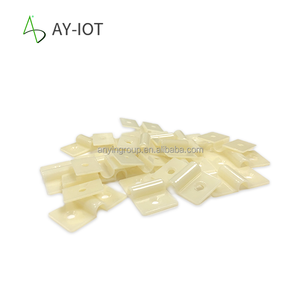 High Quality Anying White ABS Plastic Fixed Line Cable Clips for Alarm Systems