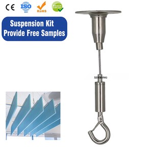 Factory-Sold Cable Clips Kit Spring Snap Hook Gripper for Ceiling Wire & Lighting Suspended System Hanging System Fasteners