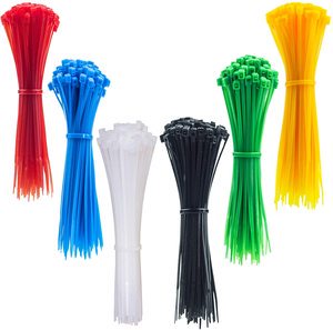 JAGASL Best Price Heavy Duty Nylon Cable Ties Self-Locking A5*250 MM 250mm Length Plastic Zip Tie for Indoor Outdoor Use 2.5mm