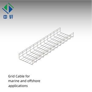 ZhongXuan ZJQ-01-008 Factory Direct Sales High-quality Industrial Building Metal Mesh Rectangle Wire Mesh Grid Cable Trays