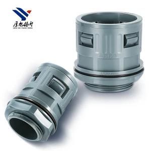 Wholesale Nylon Flexible Conduit Hose Glands Quick Coupling In-Line Cable Connector